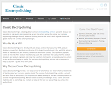 Tablet Screenshot of electropolishing.com